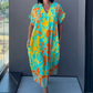 👗 Rochie Primăvară Femei cu Decolteu V 🌸 | Imprimat Floral Elegant