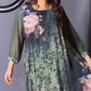 ☀️ Rochie de Vară Florală | Mâneci Transparente & Gât Rotund 👗 | S-4XL