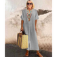 👗 Rochii Femei din Bumbac Brodat 🌸 | Tăietură Lejeră & Vrac | Casual Elegant
