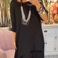 👚🎉Set de două piese cu top și pantaloni neregulat pentru femei