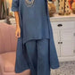 👚🎉Set de două piese cu top și pantaloni neregulat pentru femei
