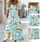 🌺 Rochie maxi florală | De la plajă la eveniment