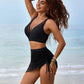 💐Costum de baie bikini cu talie înaltă – 2 piese🔥