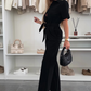 ✨✨✨【S-XL】😍Salopeta cu nasturi pentru femei, cu cravată în talie💖🌷