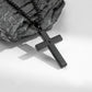 ✝️ Colier unisex cu pandantiv cruce din oțel inoxidabil