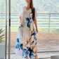 🌺【S-4XL】Rochie lungă imprimată, lejeră și elegantă