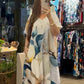 🌺【S-4XL】Rochie lungă imprimată, lejeră și elegantă