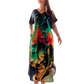 🌺【S-4XL】Rochie lungă imprimată, lejeră și elegantă