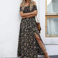 🎉💝🌸Rochie elegantă cu flori fără umeri pentru femei😍🔥💞