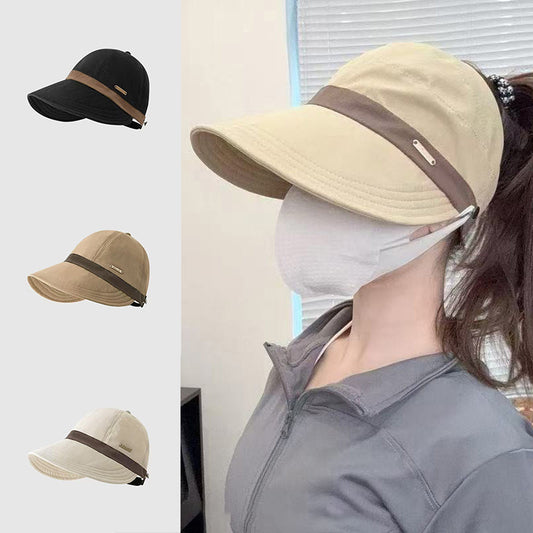 🧢 Șapcă de soare pentru femei cu boruri largi