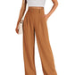 🔥2025 Vara New-❤️ Pantaloni casual cu talie înaltă și picior drept pentru femei