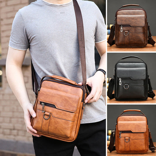 🎒Geantă business casual pentru bărbați – spațiu generos