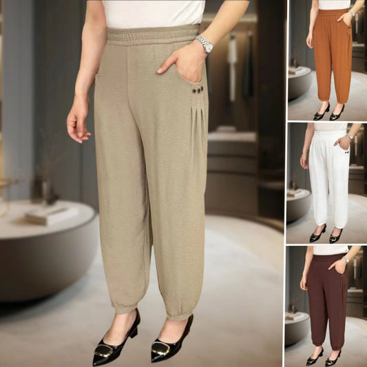 Pantaloni femei casual | Primăvară 2025 | Răcoroși & Respirabili | S-XL