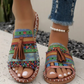 ✨✨✨【EU36-43】🔥Flip Flops pentru femei cu imprimare boemă🥰💝🎁
