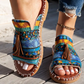 ✨✨✨【EU36-43】🔥Flip Flops pentru femei cu imprimare boemă🥰💝🎁