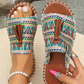 ✨✨✨【EU36-43】🔥Flip Flops pentru femei cu imprimare boemă🥰💝🎁
