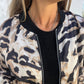 🧥 Jachetă Bomber Feminină - Imprimat Zebra 🦓 | Fermoar Reversibil | Toamnă 2025 | S-XXL