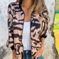 🧥 Jachetă Bomber Feminină - Imprimat Zebra 🦓 | Fermoar Reversibil | Toamnă 2025 | S-XXL