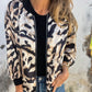 🧥 Jachetă Bomber Feminină - Imprimat Zebra 🦓 | Fermoar Reversibil | Toamnă 2025 | S-XXL