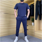 👕 Set 2 Piese Bărbați Sportiv 💪 | Material Elastic 4D | Uscare Rapidă