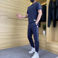 👕 Set 2 Piese Bărbați Sportiv 💪 | Material Elastic 4D | Uscare Rapidă