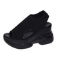 👡 Sandale Femei Toc Cuie Deschise 🌴 | Talpă Comfort | Material Respirabil