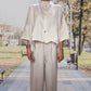 👚 Set 2 Piese Femei Modern 🌿 | Cămașă Bumbac & Pantaloni In | Casual Elegant