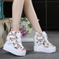 👡 Sandale Femei Elegante cu Decupaje ✨ | Toc Stabil | Piele Ecologică