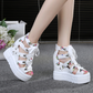 👡 Sandale Femei Elegante cu Decupaje ✨ | Toc Stabil | Piele Ecologică