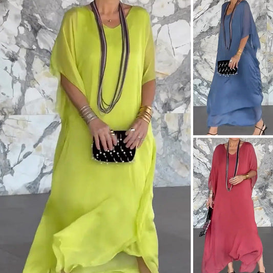 👗 Rochie Femei Respirabilă cu Decolteu V 🌿 | Material Ușor