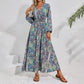 👗 Rochie Femei cu Mâneci Lungi & Imprimat Floral 🌸 | Bumbac Premium