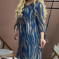 👗 Rochie Casual Femei cu Imprimat la Modă 🌸 | Tăietură Lejeră & Respirabilă