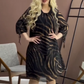 👗 Rochie Casual Femei cu Imprimat la Modă 🌸 | Tăietură Lejeră & Respirabilă