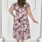 🌸【S-4XL】Rochii elegante cu mânecă scurtă și gât în V pentru femei