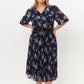 👗 Fustă Plisată Feminină cu Imprimat Floral 🌸 | Talie Înaltă | Bumbac Premium