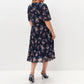 👗 Fustă Plisată Feminină cu Imprimat Floral 🌸 | Talie Înaltă | Bumbac Premium
