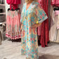 🌺Rochie confortabilă, largă, cu imprimeu, pentru femei👗