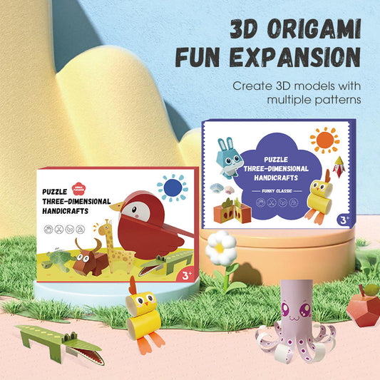 🔥 Carte origami 3D făcută manual - un decor unic și un cadou perfect! 🎁📖