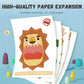 🔥 Carte origami 3D făcută manual - un decor unic și un cadou perfect! 🎁📖