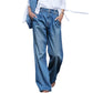 👖 Blugi casual pentru femei cu efect de spălare
