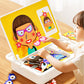 👼Set de puzzle magnetic pentru copii (include tablă de joc și tablă de desen)🎨