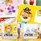 👼Set de puzzle magnetic pentru copii (include tablă de joc și tablă de desen)🎨