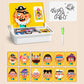 👼Set de puzzle magnetic pentru copii (include tablă de joc și tablă de desen)🎨