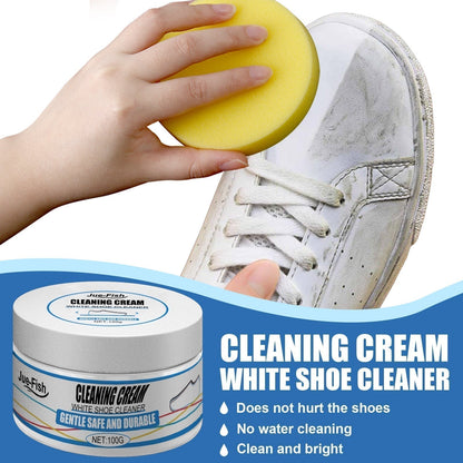 🔥Cumpărați 2 Obțineți 1 gratuit👟Cremă albă pentru curățarea pantofilor
