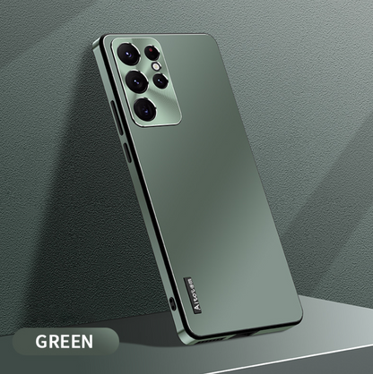 Nouă carcasă de acoperire cu lentile metalice mată pentru Samsung