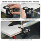 💥 Unelte utile Hot Sale💥3 în 1 Unelte de găurire reglabile pentru prelucrarea lemnului de găurire Locator Puncher Tools